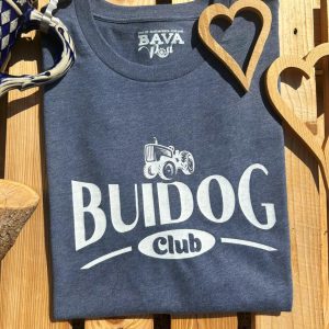 Buidog T-Shirt bzw. Traktor T-Shirt von BavaRosi Fashion Bayerische T-Shirts für Landwirte Bauern Traktor Oldtimer Fendt Traktoren