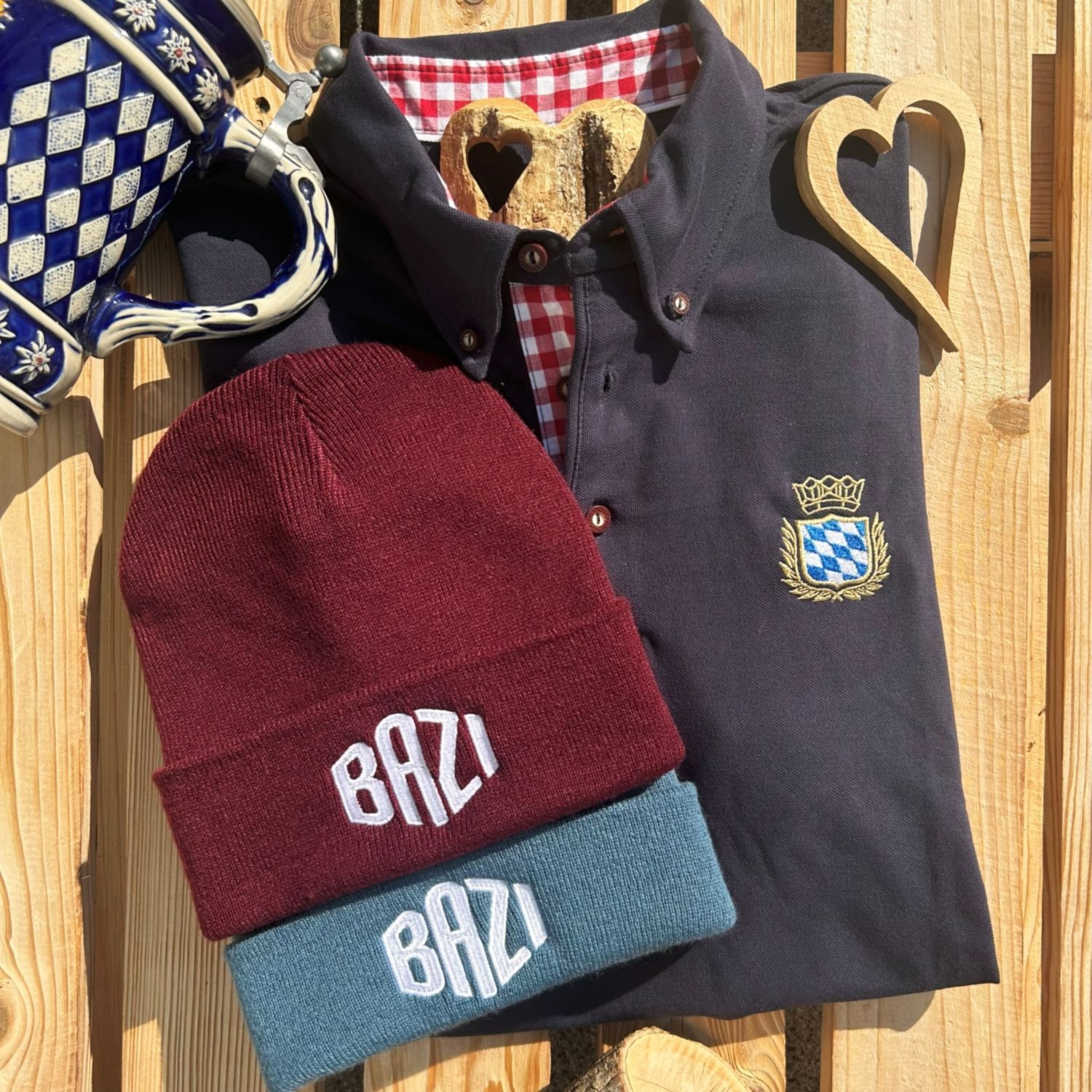 Bayerische Bazi Mütze bestickt auf der Frontseite von BavaRosi Fashion Bayerische Bazi Mütze München Ingolstadt Regensburg Wintermütze Beanie Bavarian Caps Strawanza Mützen Shop Bayerische Bazi Mütze bestickt auf der Frontseite von BavaRosi Fashion Bayerische Bazi Mütze München Ingolstadt Regensburg Wintermütze Beanie Bavarian Caps Strawanza Mützen Shop