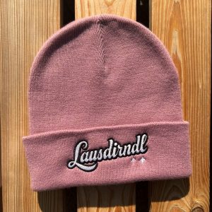 Bayerische Lausdirndl Mütze von BavaRosi Fashion Bayerische Mützen Beanies und Stirnbänder BAyerische Geschenke und bayerische Weihnachtsgeschenke Regensburg München Passau Pfaffenhofen Ingolstadt Geisenfeld Schrobenhausen Wolnzach Vohburg Rosenheim Landshut Mode Shop
