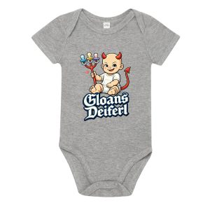 Gloans Deiferl Baby Body BavaRosi Fashion Bayerische Babymode Babykleidung Shop Bayerische Geschenke München Augsburg Regensburg Ingolstadt Geisenfeld Wolnzach Pfaffenhofen Tegernsee
