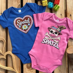 Spatzl Totenkopf Baby Body Freche Babykleidung BavaRosi Fashion Strawanza Buadepp Bavarian Cap Ingolstadt Vohburg Geisenfeld Pfaffenhofen Tegernsee Garmisch Landshut Regensburg Augsburg Baby Shop