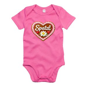 Spatzl Lebkuchenherz Baby Body BavaRosi Fashion Bayerische Babymode Babykleidung Shop Bayerische Geschenke München Augsburg Regensburg Ingolstadt Geisenfeld Wolnzach Pfaffenhofen Tegernsee