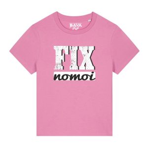 Fix Nomoi Zefix Kruzifix Damen Shirt BavaRosi Fashion Bayerische T-Shirts Lustig Strawanza München Buadep Augsburg Pfaffenhofen Geisenfeld Schrobenhausen Regensburg Ingolstadt Garmisch Passau Damenmode Shirts Shop