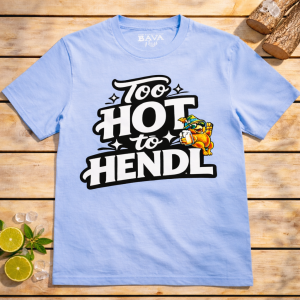 Bayerische T-Shirts Hendl Too Hot to Handle von BavaRosi Fashion Bayerische Tragetaschen Bayerische Geschenke typisch München Geisenfeld Pfaffenhofen Ingolstadt Regensburg Strawanza Buadep Landshut Augsburg Tegernsee Passau Taschen Mode