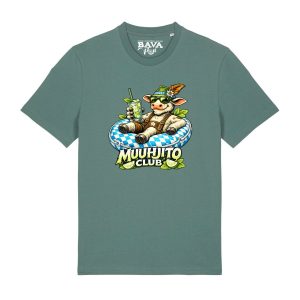 Bayerisches Muuhjito T-Shirt für alle Mojito Fans von BavaRosi Fashion München Nürnberg Regensburg Ingolstadt Augsburg Passau Geisenfeld Pfaffenhofen Landshut Mode Shop
