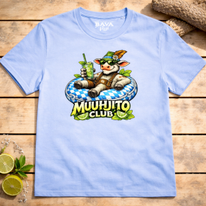 Bayerische T-Shirts Muuhjito Club Mojito von BavaRosi Fashion Bayerische Tragetaschen Bayerische Geschenke typisch München Geisenfeld Pfaffenhofen Ingolstadt Regensburg Strawanza Buadep Landshut Augsburg Tegernsee Passau Taschen Mode