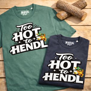 Bayerische T-Shirts Hendl Too Hot to Handle von BavaRosi Fashion Bayerische Tragetaschen Bayerische Geschenke typisch München Geisenfeld Pfaffenhofen Ingolstadt Regensburg Strawanza Buadep Landshut Augsburg Tegernsee Passau Taschen Mode